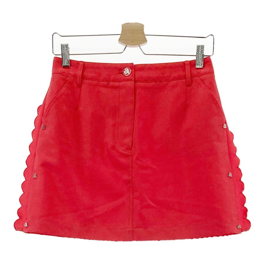 ARCHIVIO アルチビオ スカート レッド系 38 ゴルフウェア