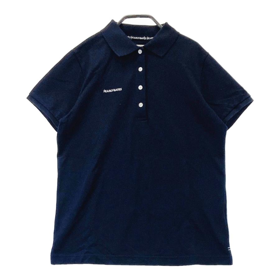 PEARLY GATES パーリーゲイツ 半袖ポロシャツ ネイビー系 1 ゴルフ