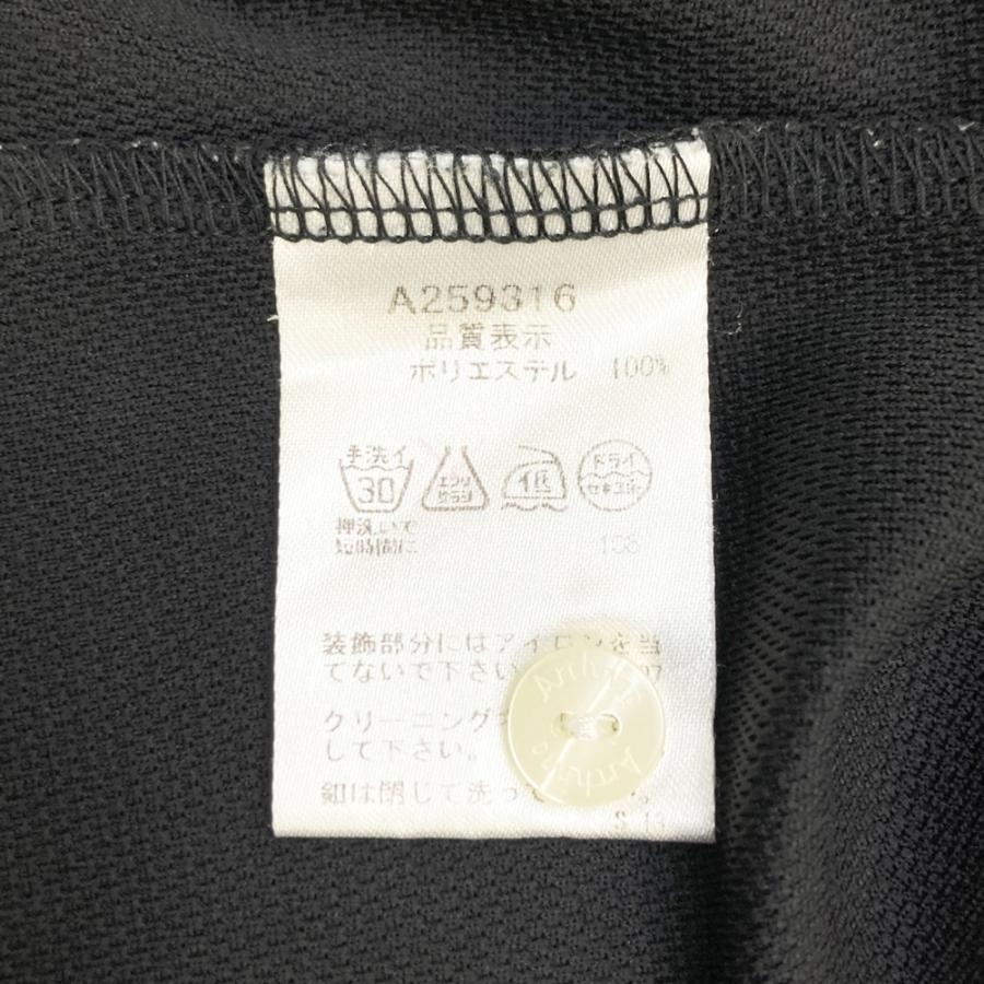 ARCHIVIO アルチビオ ノースリーブポロシャツ ブラック系 40 ゴルフ