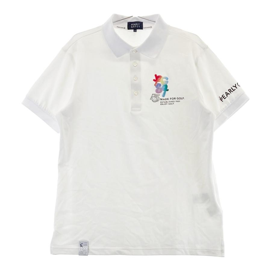 PEARLY GATES パーリーゲイツ 2024年モデル 35周年 半袖ポロシャツ