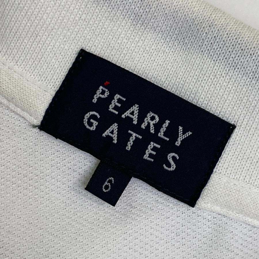 新品 2024年モデル パーリーゲイツ 半袖 ポロシャツ 4 白 ホワイト ロゴ 新品 2024年モデル パーリーゲイツ 半袖 ポロシャツ 4 白