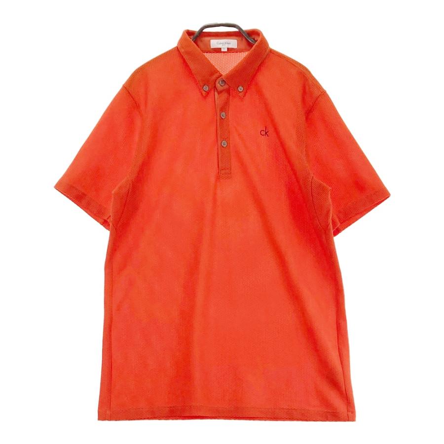 CALVIN KLEIN GOLF カルバンクラインゴルフ メッシュ 半袖ポロシャツ