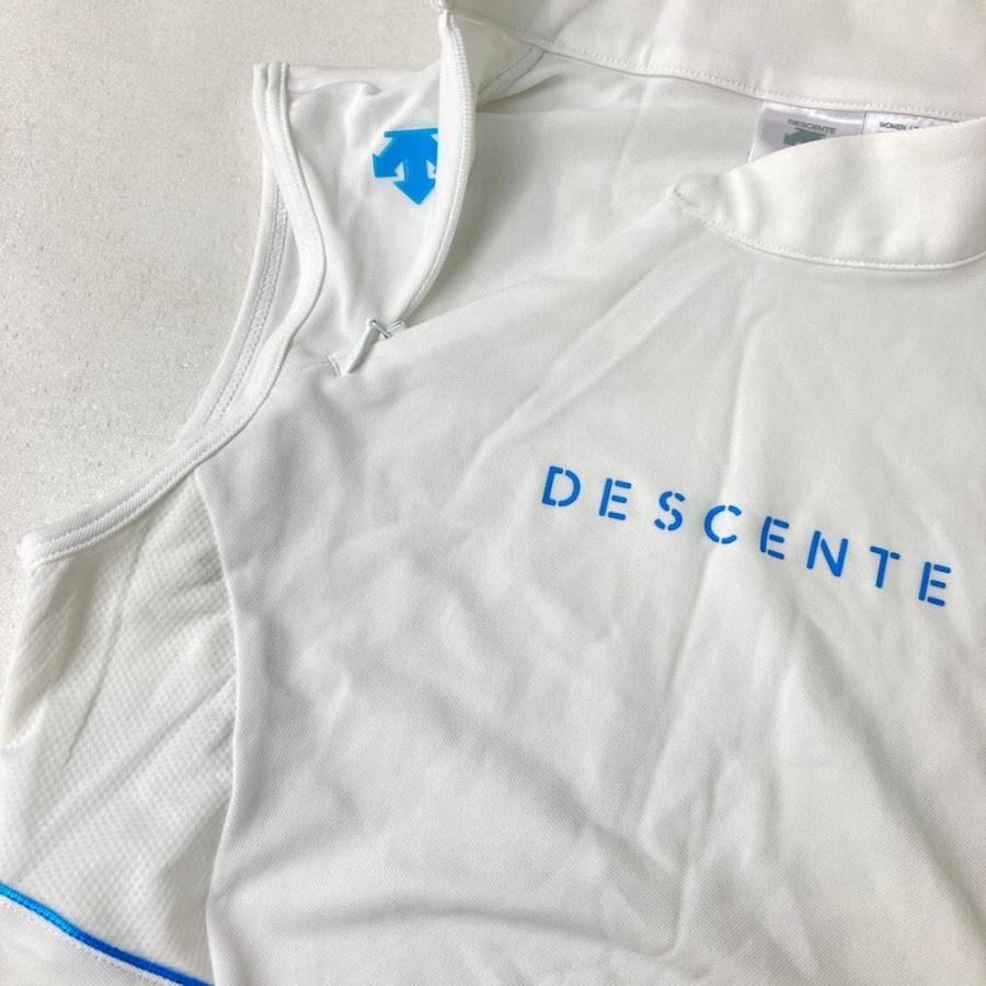 未使用新品タグ付き DESCENTE ゴルフ レディースワンピース ノースリーブ DESCENTE GOLF デサントゴルフ ボディシェルEXスリーブレス