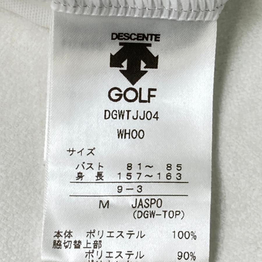 サイズ：M DESCENTE GOLF デサントゴルフ  ノースリーブワンピース  ホワイト系 [240101375833] ゴルフウェア レディース ストスト DESCENTE GOLF デサントゴルフ ノースリーブワンピース ホワイト