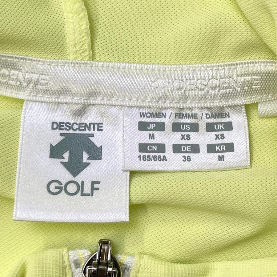 DESCENTE GOLF デサントゴルフ ジップパーカー グリーン系 M ゴルフ