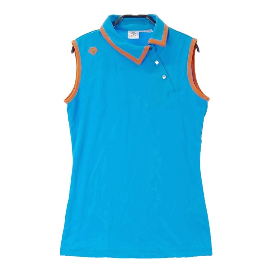 【未使用】デサントゴルフ ノースリーブM 新品】DESCENTE GOLF デサントゴルフ ノースリーブポロシャツ