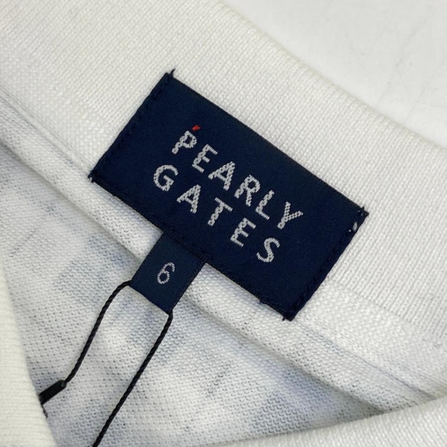 新品】PEARLY GATES パーリーゲイツ 半袖ポロシャツ ロゴプリント  