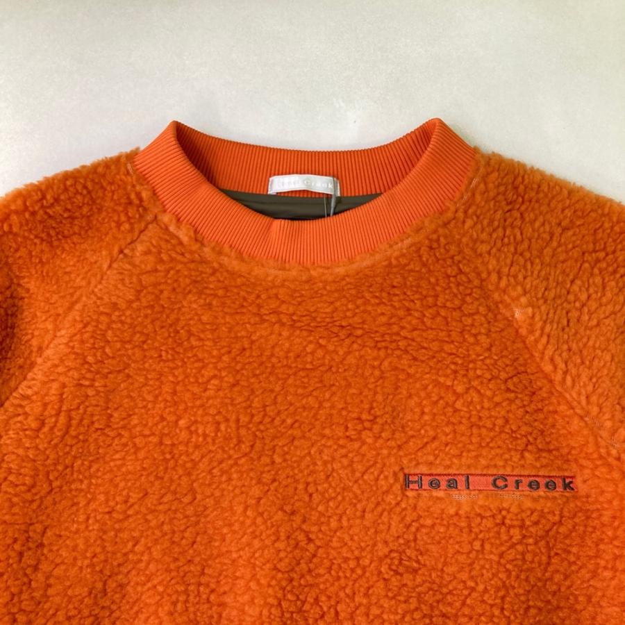 新品】HEAL CREEK ヒールクリーク 001-31111 ボア 長袖トレーナー