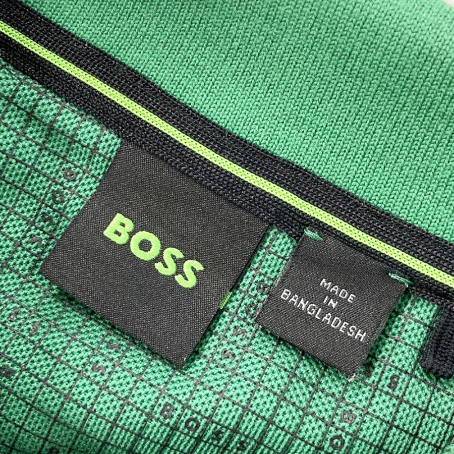 HUGO BOSS GREEN ヒューゴボス 長袖ポロシャツ グリーン XXL HUGO BOSS（ヒューゴ・ボス） HUGO BOSS GREEN ヒューゴ ボス グリーン