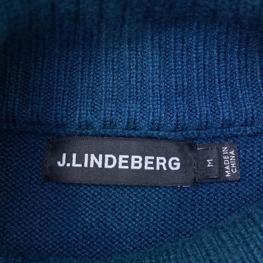 J.LINDEBERG ジェイリンドバーグ 077-75911 ハイネック ウール混