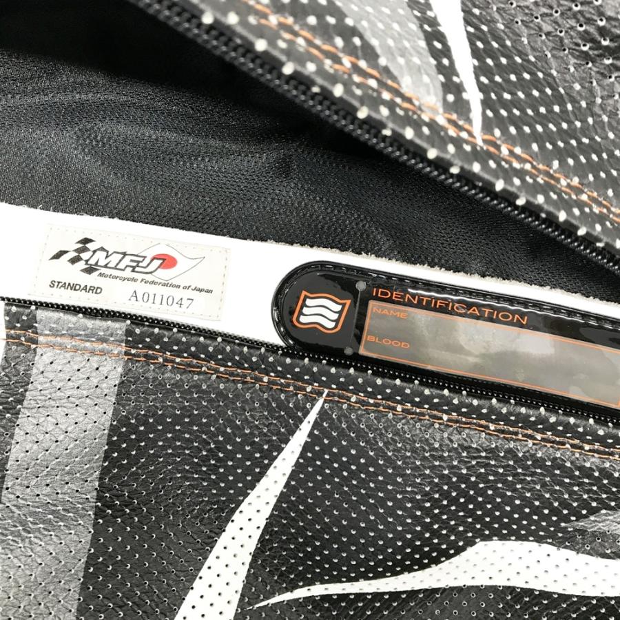 HYOD ヒョウドウ D3044.5 パンチングレザー レーシングスーツ  ブラック系 M バイクウェア メンズの画像