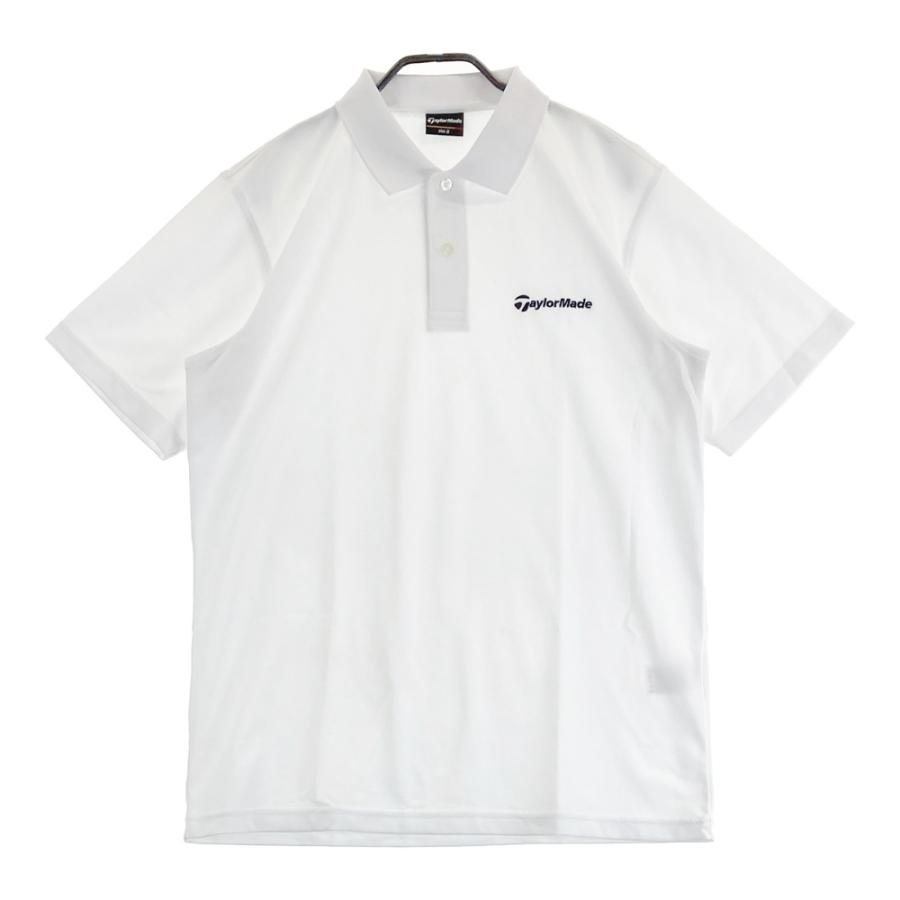 TAYLOR MADE テーラーメイド 半袖ポロシャツ ホワイト系 O ゴルフ