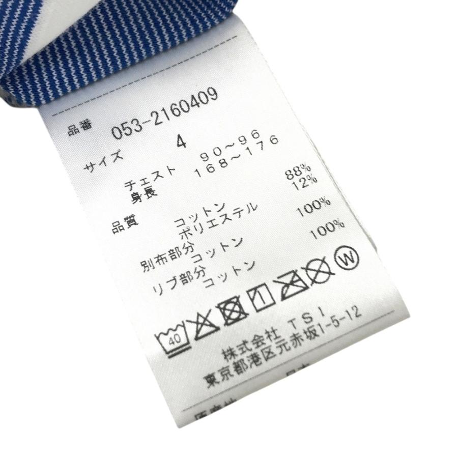 PEARLY GATES パーリーゲイツ 053-2160409 半袖ポロシャツ ブルー系 4