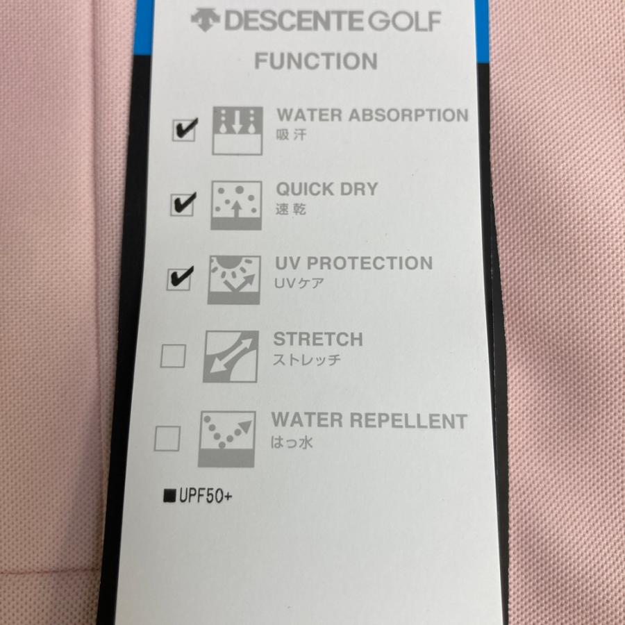 新品】DESCENTE GOLF デサントゴルフ DGMPJA000P 半袖ポロシャツ