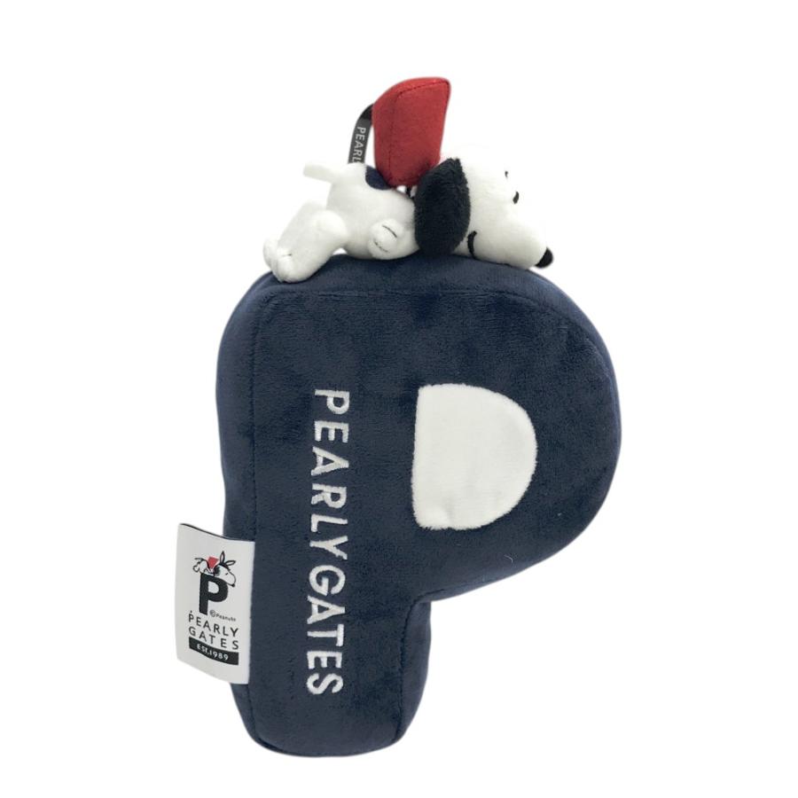 美品】PEARLY GATES パーリーゲイツ ボールポーチ スヌーピー ネイビー  