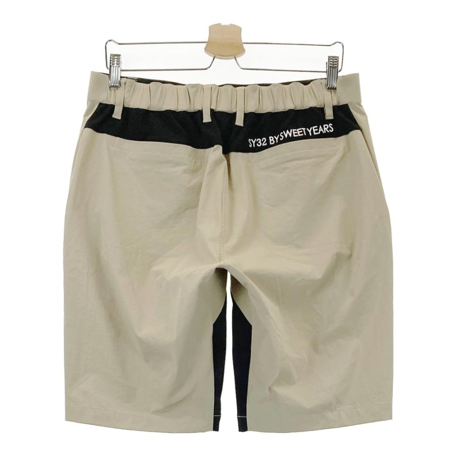sy32 ショートパンツ　ベージュ　サイズL メンズ　ゴルフウェア　春夏　新品 sy32 ショートパンツ ベージュ サイズL メンズ ゴルフウェア 春夏 新品