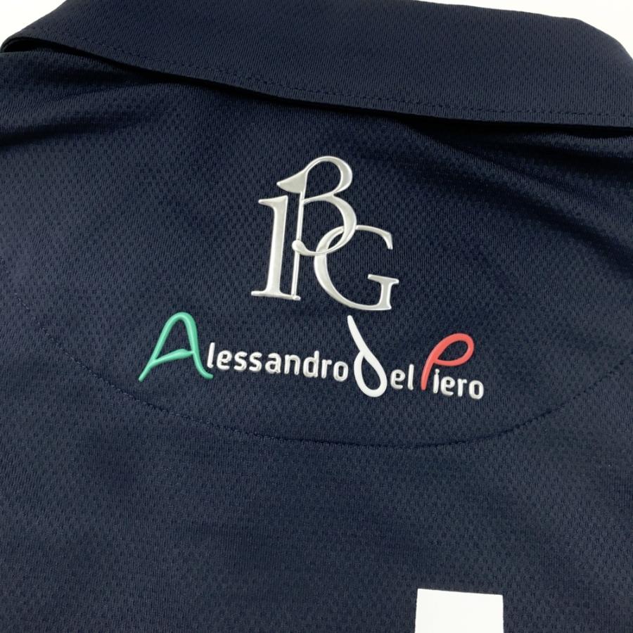 【新品】1PIU1UGUALE3 GOLF GDT002 半袖ポロシャツ デル ピエロ  ネイビー系 3 ゴルフウェア メンズの画像