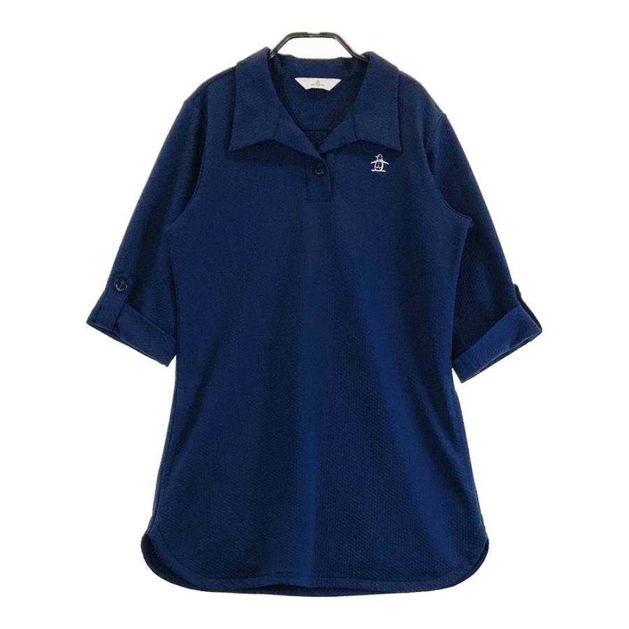 MUNSING WEAR マンシングウェア 五分袖ポロシャツ チュニック丈