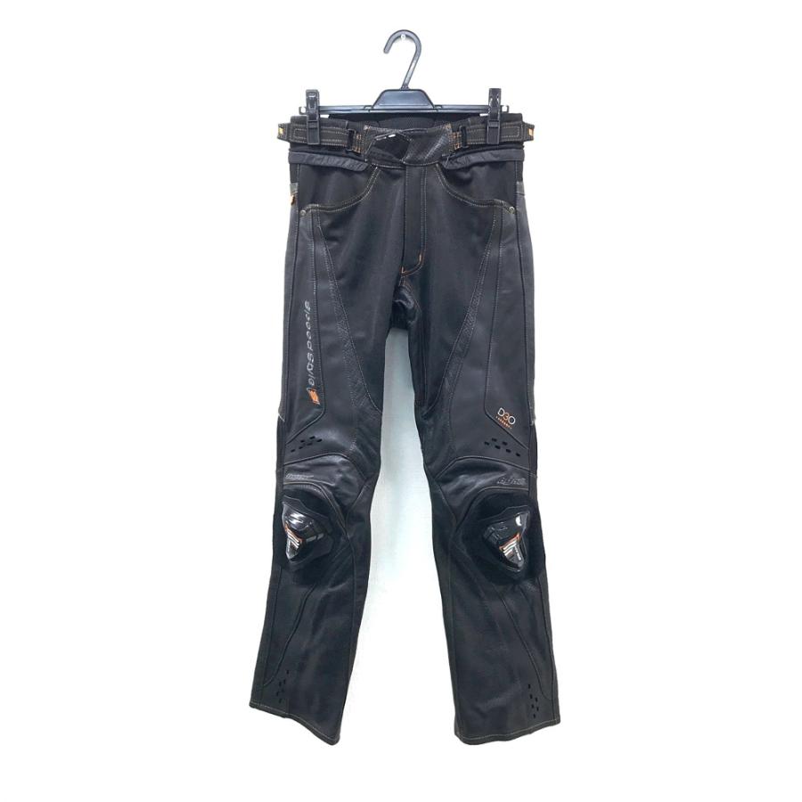 HYOD ヒョウドウ Speed Style D3O レザー メッシュパンツ ブラック系 M