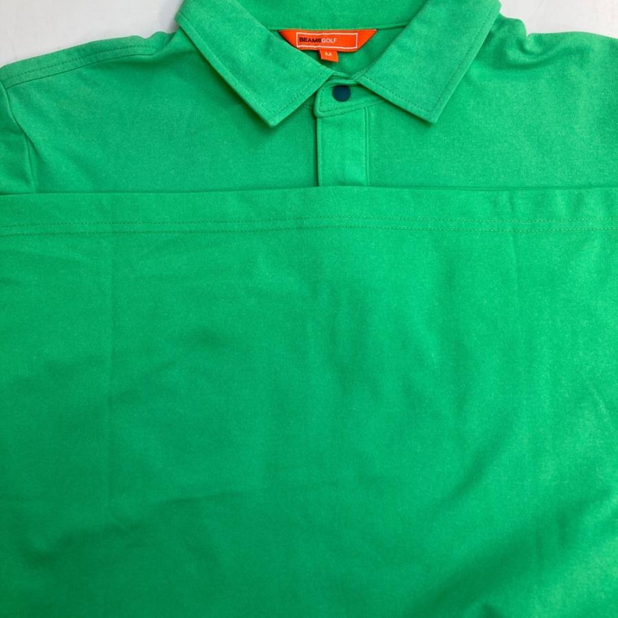 BEAMS GOLF ビームスゴルフ 半袖ポロシャツ グリーン系 M ゴルフウェア 