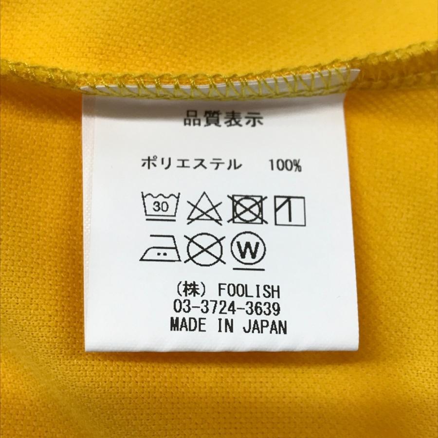 rough＆swell ゴルフ　ウェア　ポロシャツ　イエロー　サイズL ROUGH&SWELL ラフアンドスウェル 半袖ポロシャツ イエロー系 L