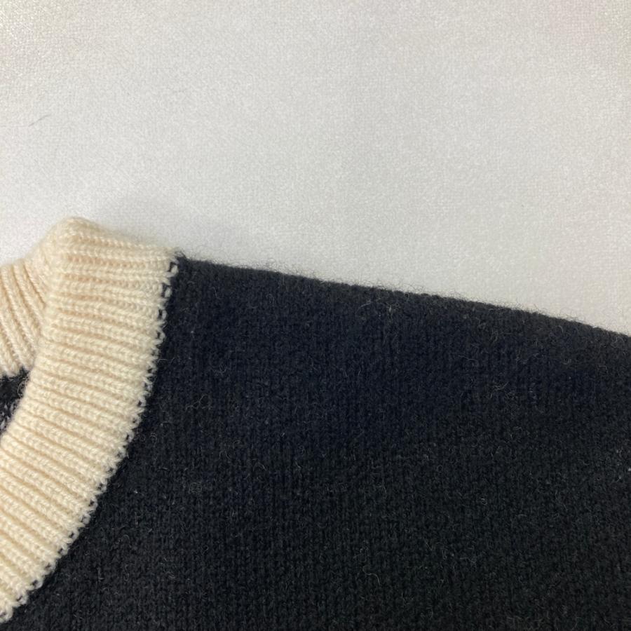 【極美品】MASTER BUNNY EDITION ロゴ入長袖コットンニット 5 1-240101251796-m-01-pl.jpg