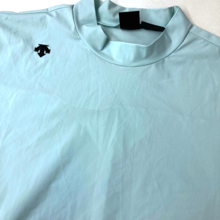 デサントゴルフ　モックネック半袖　ゴルフウェア　新品未使用 デサントゴルフ DESCENTE ゴルフ モックネックベアスムース半袖