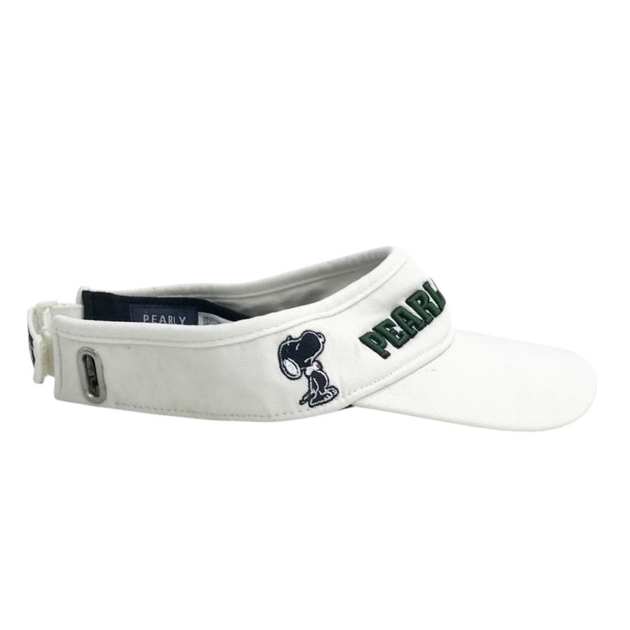 パーリーゲイツ　サンバイザー　スヌーピー PEARLY GATES パーリーゲイツ ×PEANUTS サンバイザー スヌーピー