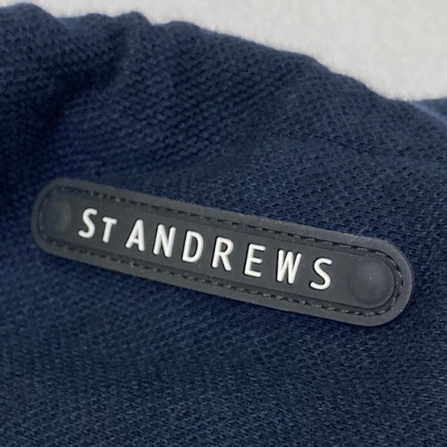 ST ANDREWS セントアンドリュース スウェット ジップパーカー ネイビー
