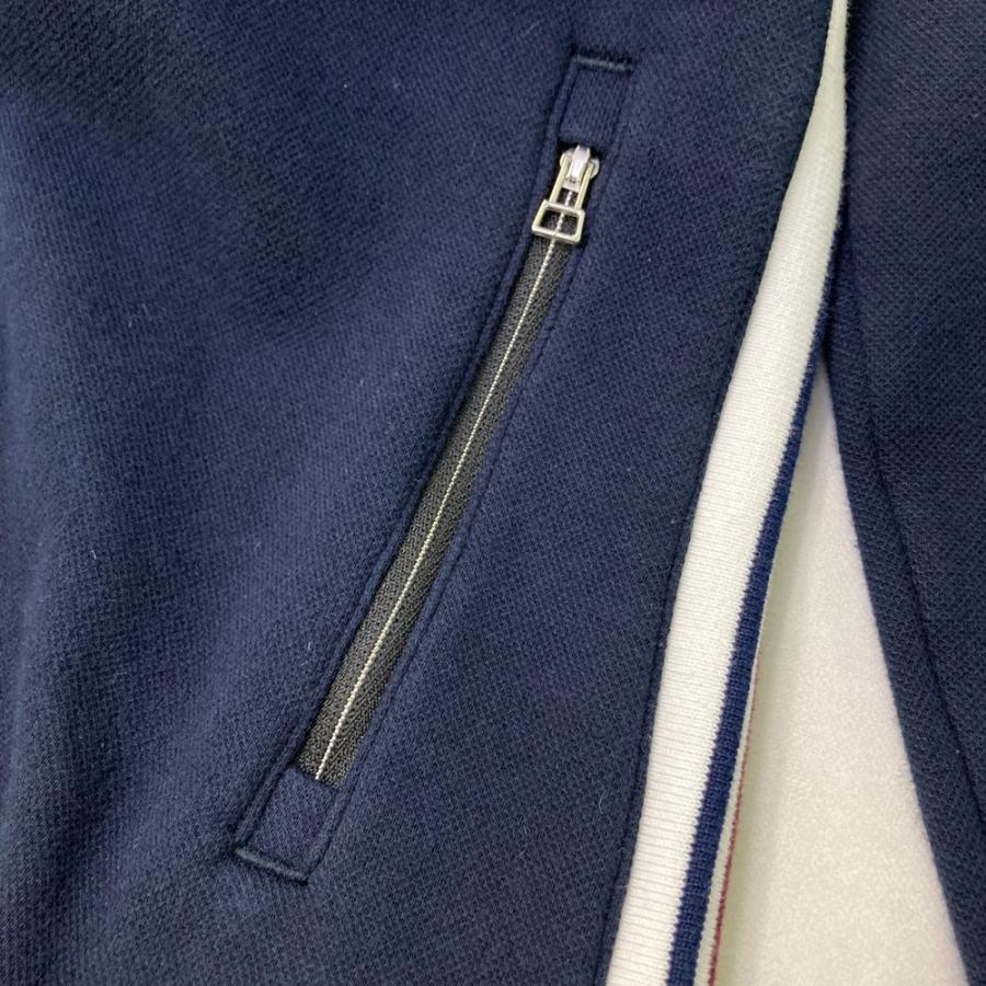 ST ANDREWS セントアンドリュース スウェット ジップパーカー ネイビー