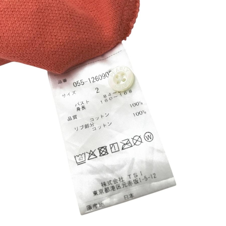 PEARLY GATES パーリーゲイツ 半袖ポロシャツ オレンジ系 2 ゴルフ