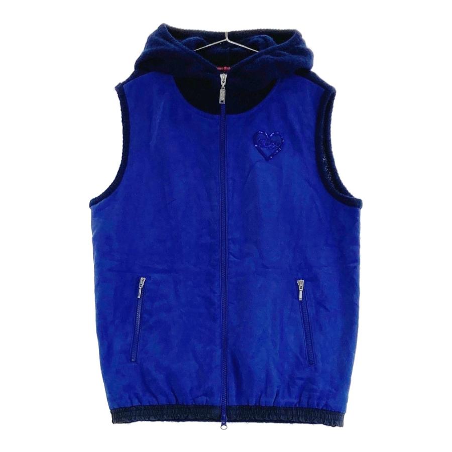 DANCE WITH DRAGON ダンスウィズドラゴン ニット切替 フード付きジップ