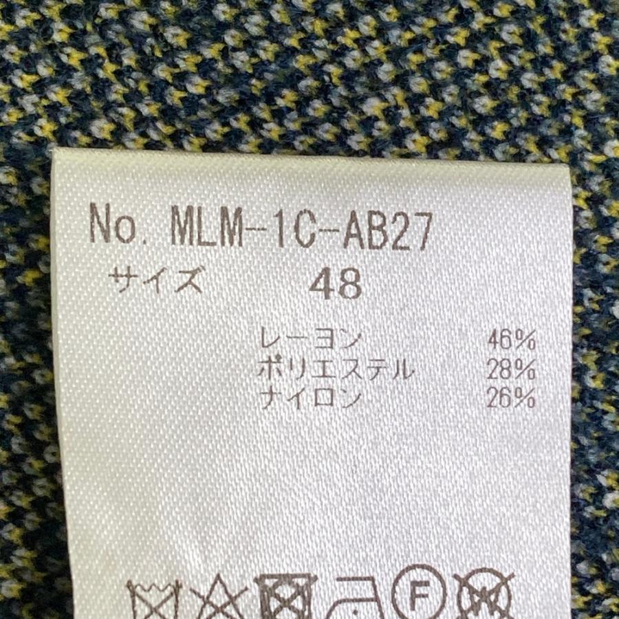 MARK\u0026LONA マークアンドロナ ×DC THE FLASH 起毛 長袖ニットセーター  ネイビー系 48 ゴルフウェア メンズの画像