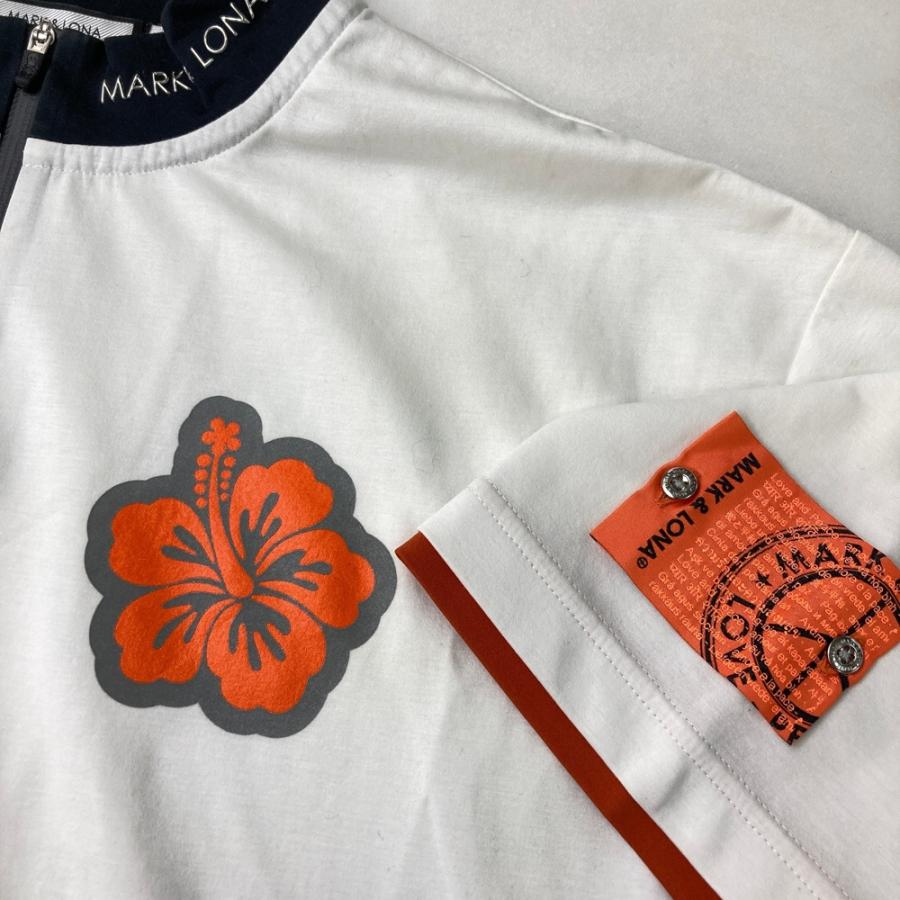 新品・MARK & LONA メンズハーフジップ MARK&LONA ハーフジップ モックネック