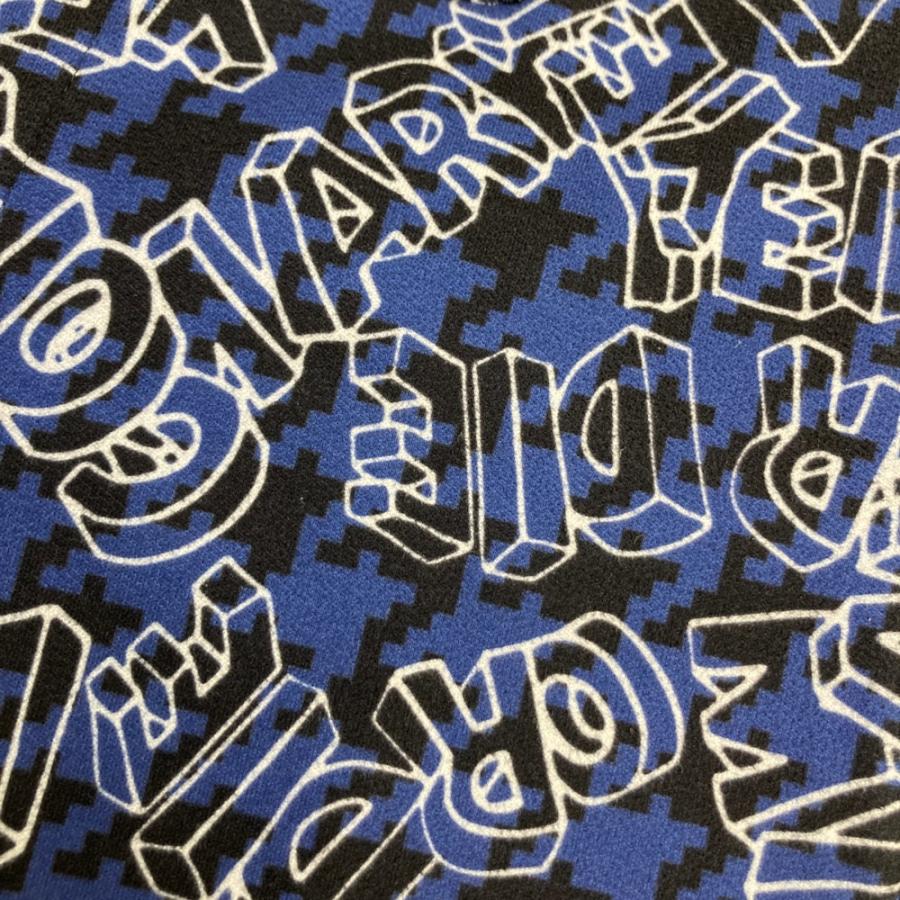 MARK&LONA マークアンドロナ ダウン混 ストレッチパンツ 千鳥 総柄  