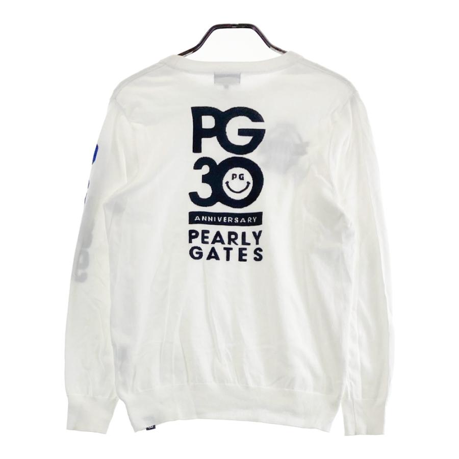 パーリーゲイツ　ニット　白　ホワイト　5 L ニコちゃん　秋冬　セーター パーリーゲイツ ニット 白 ホワイト 5 L ニコちゃん 秋冬