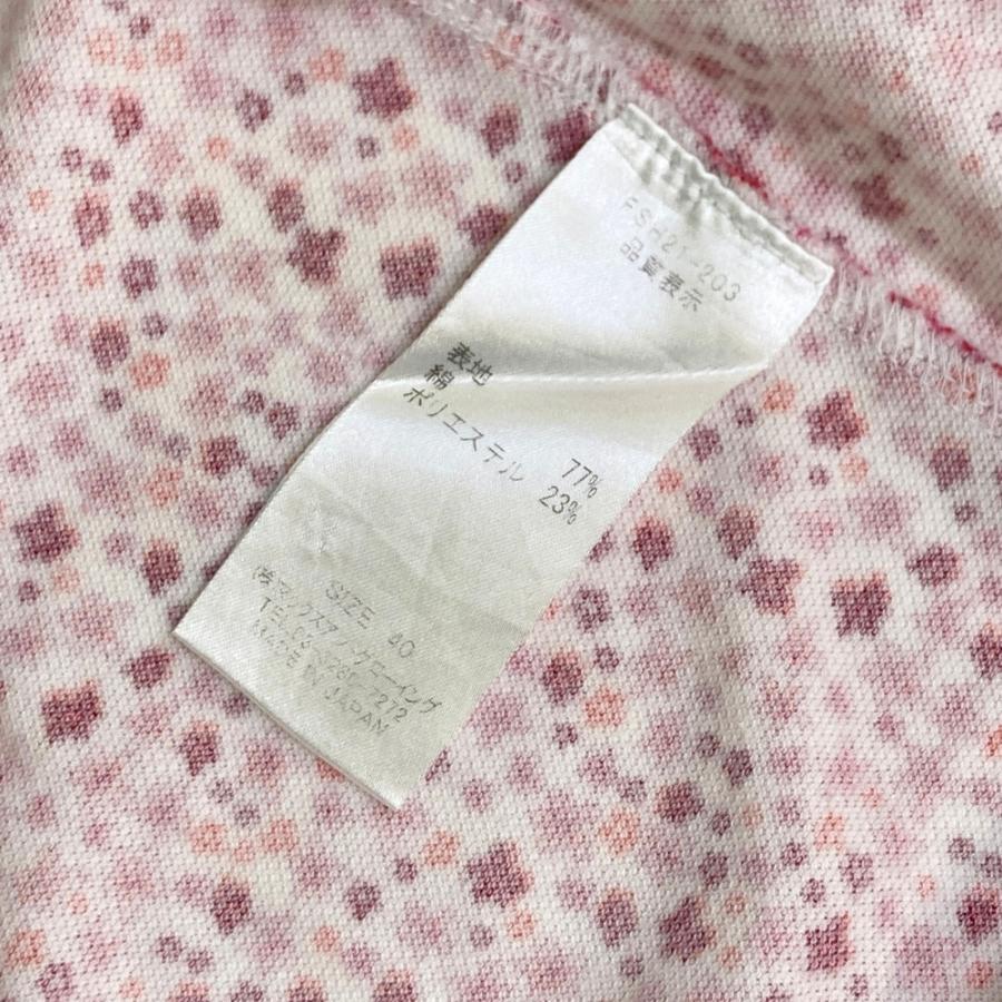 ZOY（ゾーイ） 半袖ポロシャツ レッド系 40 ゴルフウェア レディース