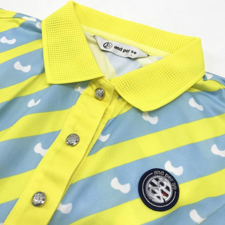 よ*し様 and per se ストライプポロシャツ よ*し様 and per se ストライプポロシャツ and per se AND PER