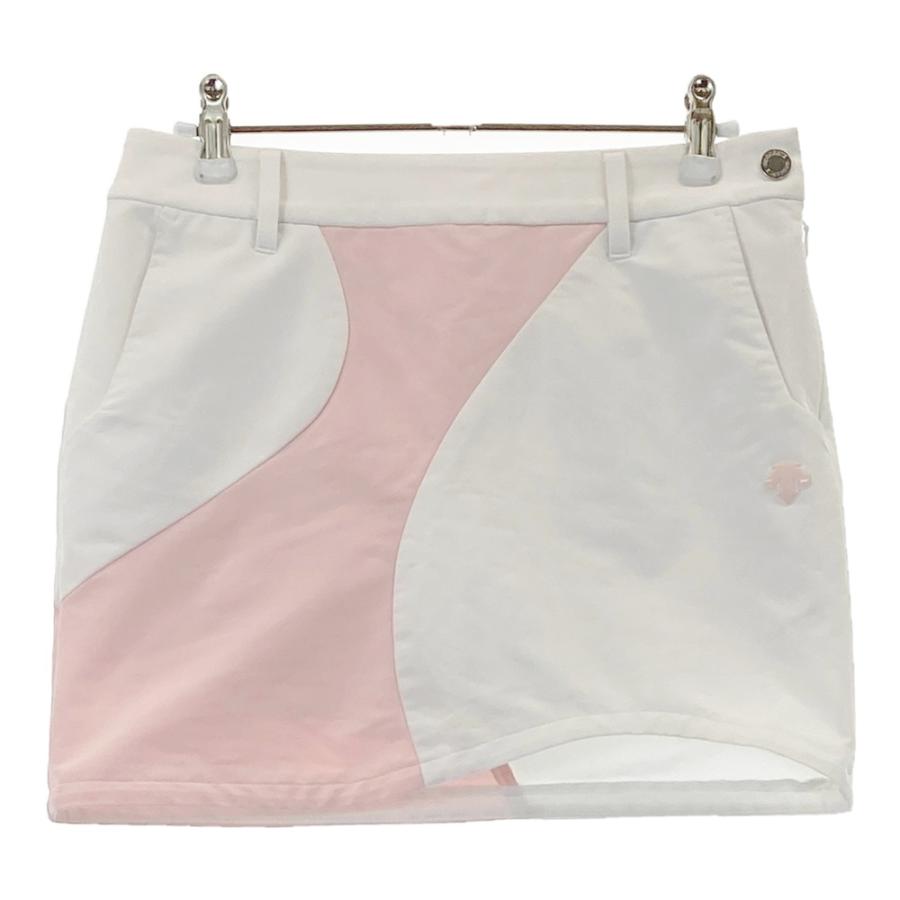 【新品・未使用】デサントゴルフ　ホワイト　白　インナー付きスカート　61 DESCENTE GOLF デサントゴルフ 2023年モデル インナー付