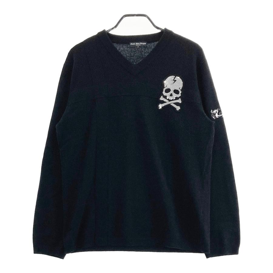 DANCE WITH DRAGON ダンスウィズドラゴン カシミヤ混 Vネック ニット