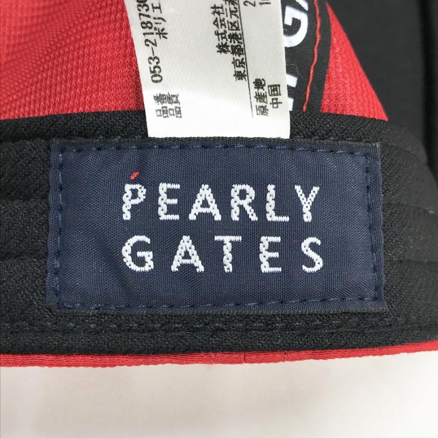 PEARLY GATES（パーリーゲイツ） キャップ レッド系 FR ゴルフウェア
