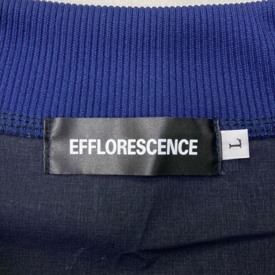 EFFLORESCENCE エフロレッセンス : 半袖ブルゾン ネイビー系 L ゴルフ