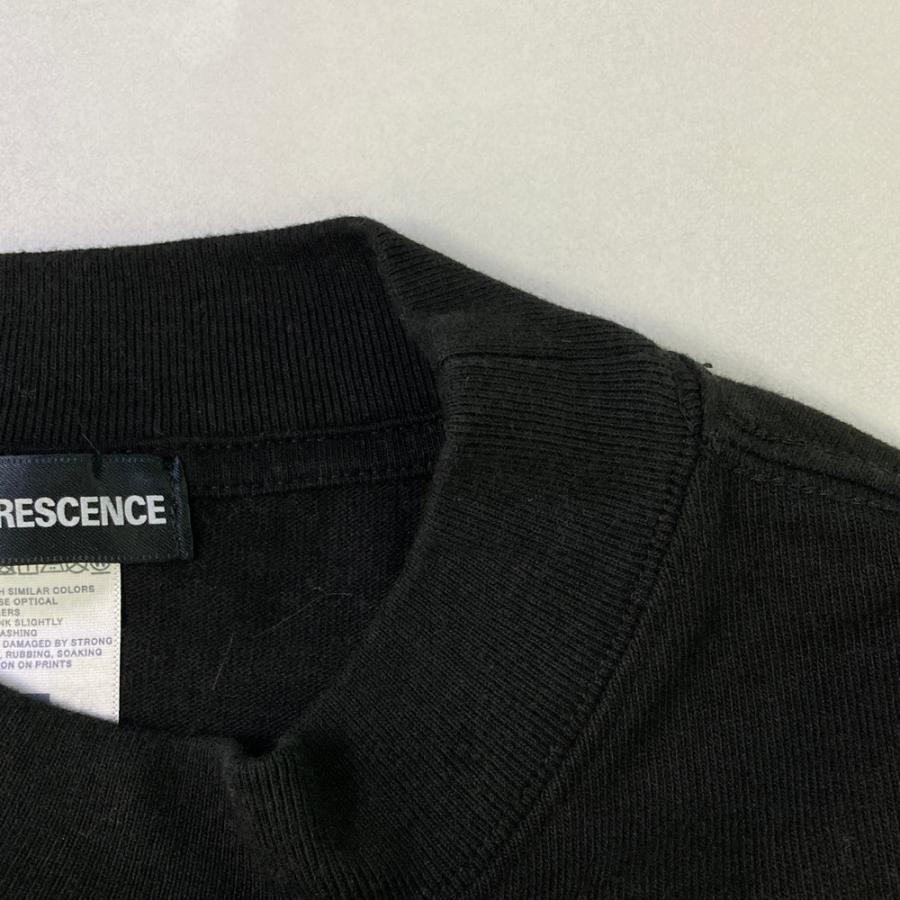 EFFLORESCENCE ブラック XLサイズ モックネックシャツ EFFLORESCENCE エフロレッセンス モックネック長袖Tシャツ