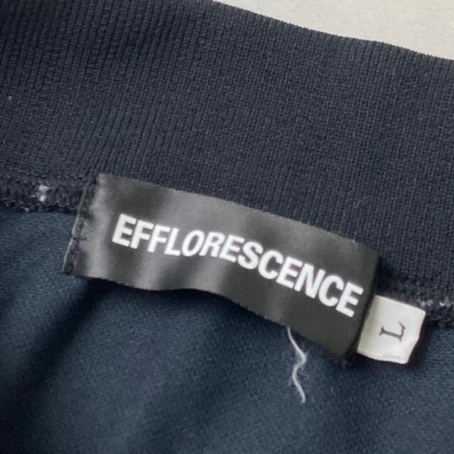 EFFLORESCENCE エフロレッセンス モックネック半袖Tシャツ ブラック系