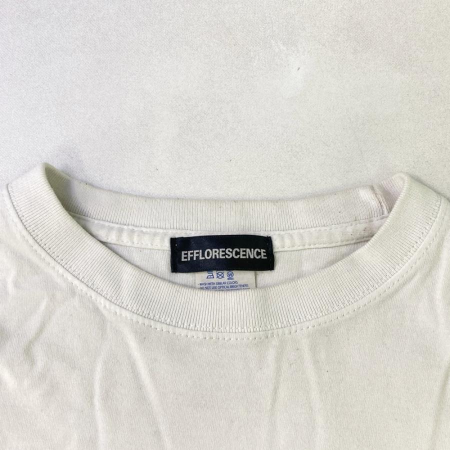EFFLORESCENCE エフロレッセンス 長袖Tシャツ ホワイト系 XL ゴルフ