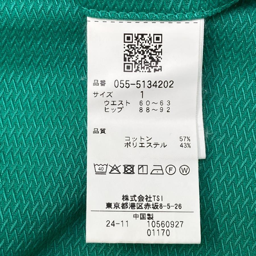 PEARLY GATES パーリーゲイツ 2025年モデル コットン混 スカート 総柄 グリーン系 1 ゴルフウェア レディース_5