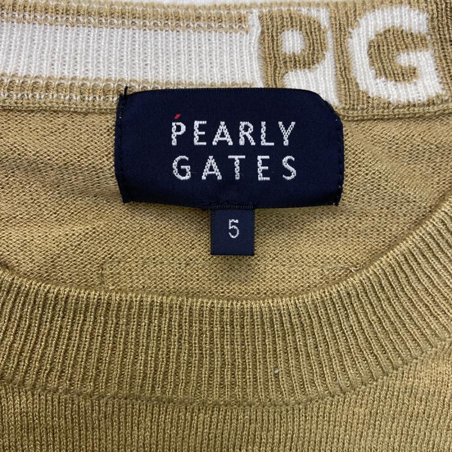 PEARLY GATES パーリーゲイツ 2024年モデル ウール混 ニットセーター