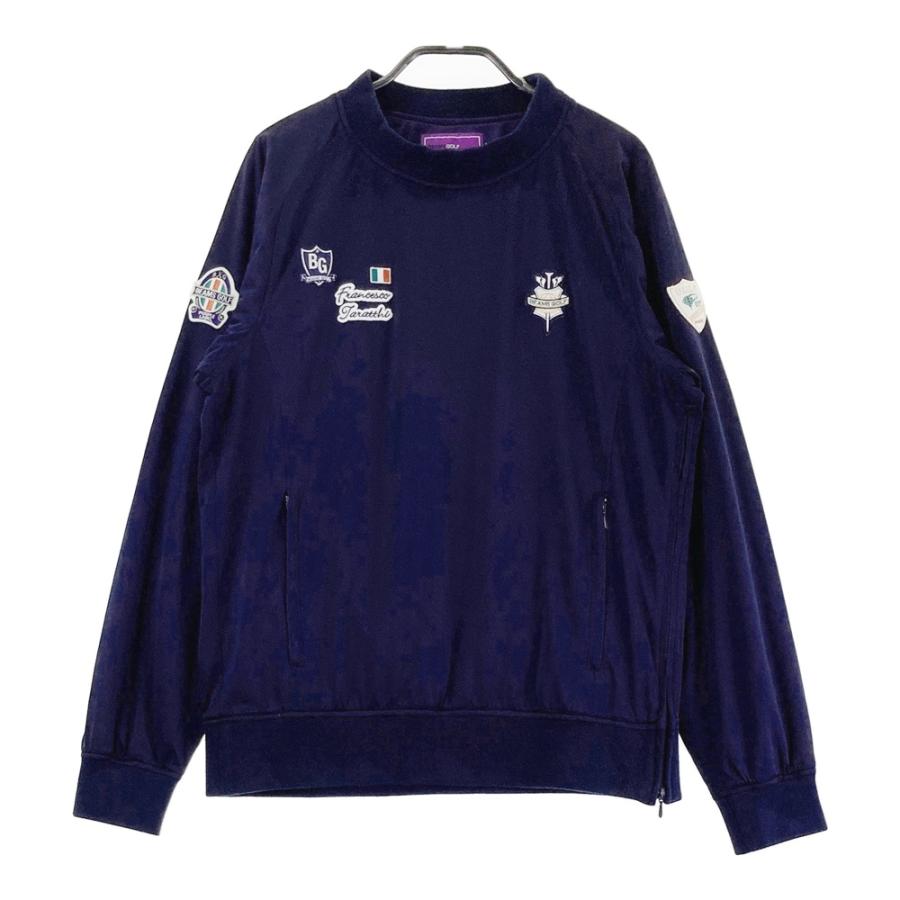 BEAMS GOLF ビームスゴルフ パープルレーベル 蓄熱ブルゾン ネイビー系