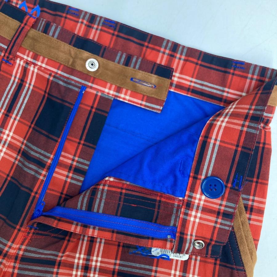 新品】RUSSELUNO ラッセルノ ロングパンツ スパンコール チェック柄