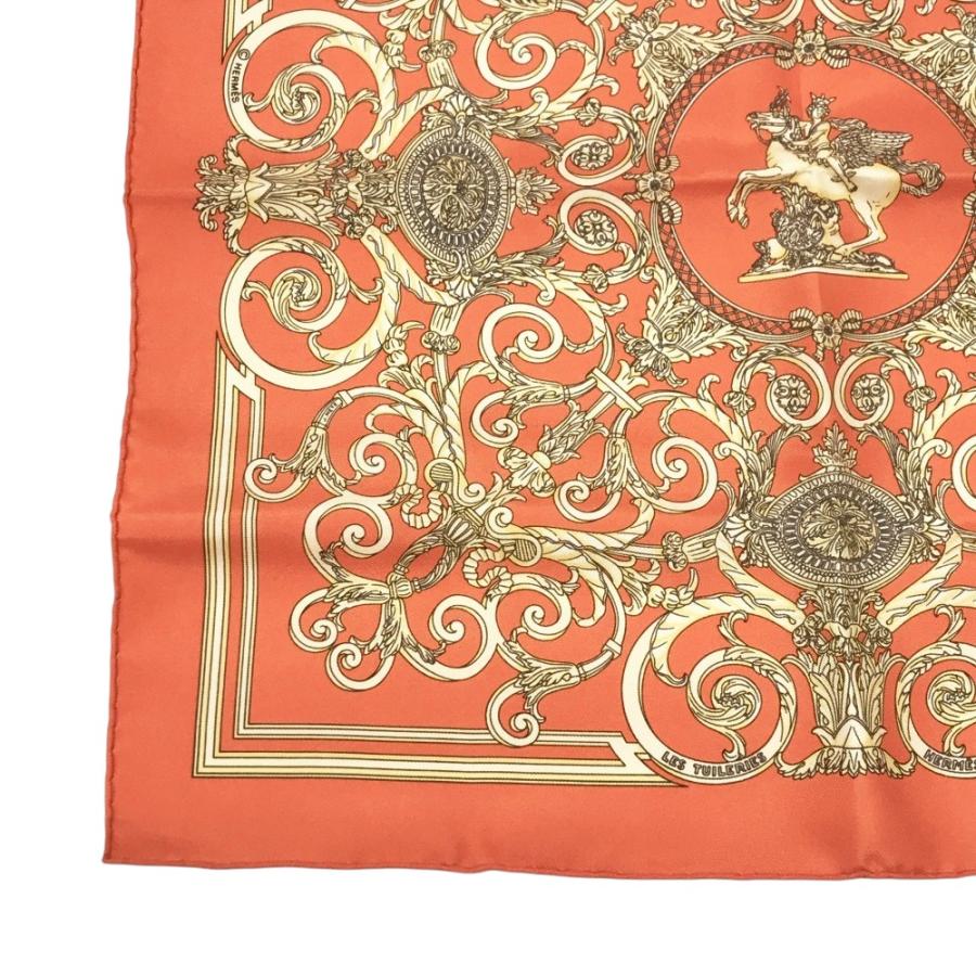 美品】HERMES エルメス スカーフ カレ40 LES TUILERIES チュイルリー